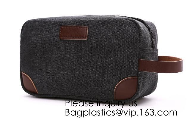 Customized luxury canvas Korean makeup pouch travel cosmetic bag,Promotional Eco friendly Cotton Canvas Zipper Makeup Co