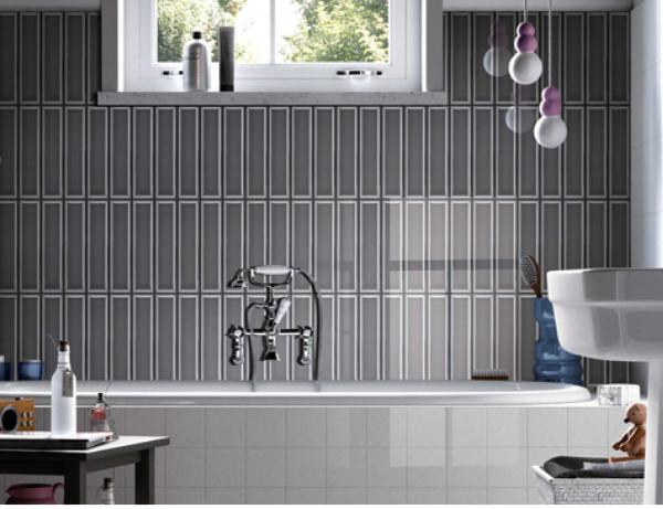 Buy cheap 52pcs/ctn 68x280mm Contemporary Residential Building Beveled Edge Kitchen Wall 9mm from wholesalers