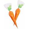 Buy cheap Polypropylene Plastic Party Sweet Cone Bags Disposable With Gold Twist Ties from wholesalers
