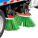 Customized Green Street Sweeper Brushes Long Lasting Sweeper Truck Parts