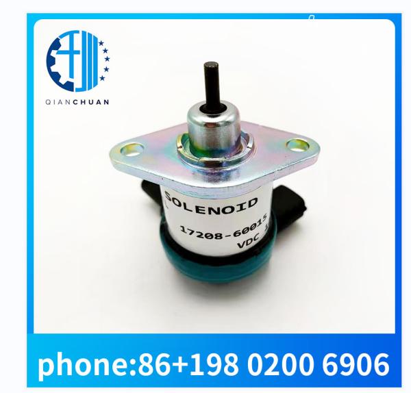 Buy cheap KOVAX Flameout Switch Shutoff Solenoid Excavator Machinery Spare Parts 17208-60016 from wholesalers