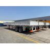 Buy cheap ADR 40/60ton Side Wall Semi Trailer 1310mm Axlebase For Cargo Truck from wholesalers