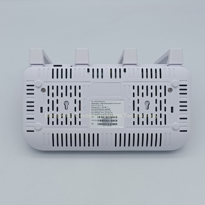 HG3110AX-XG WIFI6 XGPON ONU 2.5Ge 3Ge 1TEL USB3.0 AX1800 10G GPON ONU 4 Antenna xgspon ONT modem