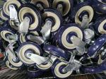 100mm PU Trolley Wheels Heavy Duty