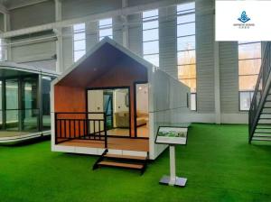 China Space Expansion Foldable Expandable Container House With Double Wing Folding System CE / Eurocode Certified on sale