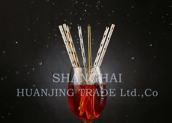 Buy cheap Dye Free Recyclable Disposable Paper Straws CE Certificated No Polluting from wholesalers