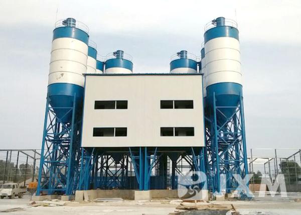 Buy cheap Precast Stationary Concrete Batching Plant Provide Installation Services from wholesalers