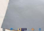 10.6oz 39" Grey PVC Coated Fiberglass Fabric For Fabric Air Duct 0.33mm