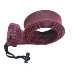 Rod Tip Protector Ice Fishing Rod Cover Braided Mesh Fishing Pole Sleeves