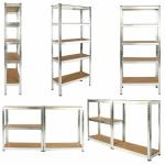 1500mm Boltless Storage Shelves 5 Layer Multipurpose Adjustable Metal Storage