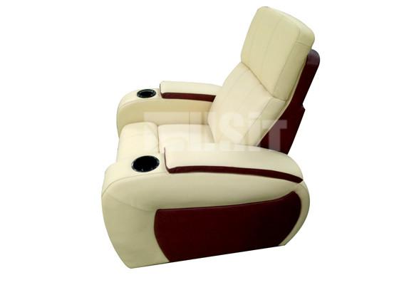 Buy cheap SGS Soft Foam On CIFF VIP Recliner Movie Seating Chair from wholesalers