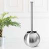 Buy cheap Round Toilet Brush And Holder Morden Free Standing Clean Tool Customized Logo from wholesalers