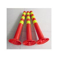 Buy cheap Roadside 750mm PVC Column Traffic Warning Post product
