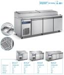 210W SS304 Commercial Worktop Freezer , Stable Under Counter Cooler Commercial