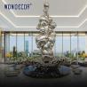 Buy cheap Large Forged Metal Sculpture Water Droplets And Splashes In Hotel Lobby from wholesalers