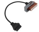 OBD2 OBDII Female to PSA 30 Pin OBD1 Connector Cable for Peugeot Citroen Cars