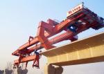 High Stiffness Bridge Girder Launcher , Girder Gantry Crane Convenient Operation