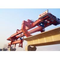 Buy cheap High Stiffness Bridge Girder Launcher , Girder Gantry Crane Convenient Operation product