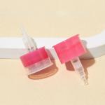 Plastic PET Material Colorful 28/410 33/410 0.5cc Dosage Flip Top Nail Polish