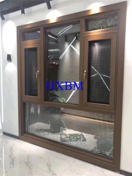 Buy cheap 6063 -T5 12A Glass Powder Coated Aluminum Casement Windows from wholesalers