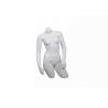 Buy cheap Women Upper Body Shop Display Mannequin , Glossy White Store Fixtures Mannequins from wholesalers