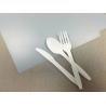 Buy cheap 7 Inch Pla Cutlery Sets Disposable Biodegradable & Compostable Utensils Perfect Alternative To Plastic Bamboo & Wood from wholesalers
