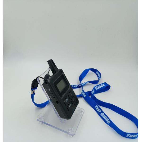 E8 Ear - Hanging Bluetooth Tour Guide System , Wireless Audio Tour Guide System