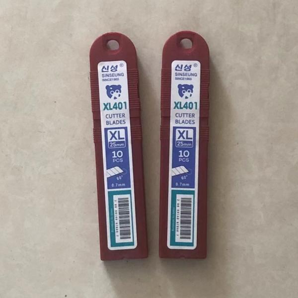 Buy cheap Professional Snap Off Blade 25mm 18mm Heavy Duty Blades 0.7mm Thickness from wholesalers