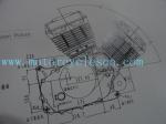 257FMM GT250 4 Stroke 8valve air/oil cool V Type Twin cylinder motorcycle