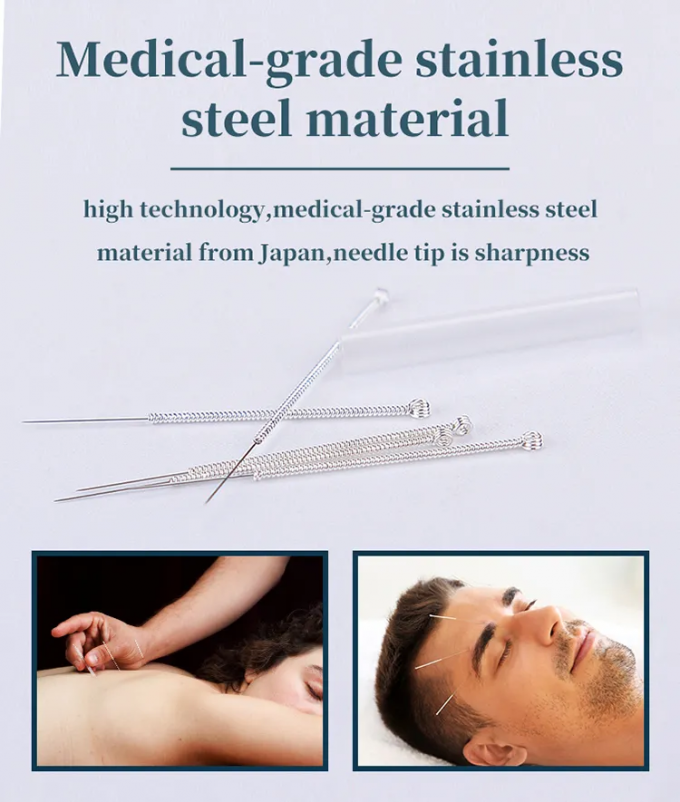 100pcs/Box Disposable Acupuncture Sterile Needles For Medical Acupuncture 0