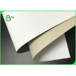 Buy cheap Recyclable Pulp Grey Back Duplex Board 250GSM 300GSM For Packaging from wholesalers