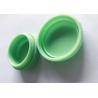 Buy cheap Ｍacaron Color Plastic Cosmetic Jars Round Biscuit Resemble 10G Volume from wholesalers