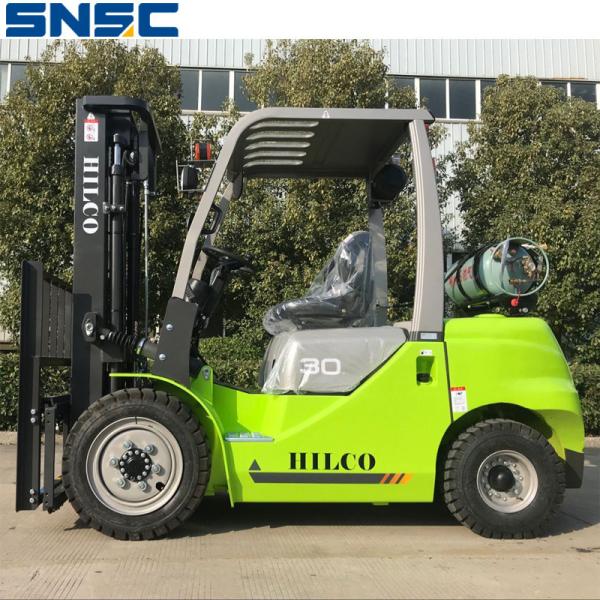 Buy cheap Multitandem Valves Shimadzu Made in Japan FL30 LPG Gas Forklift 3 Ton 2825*1230*2170 mm from wholesalers