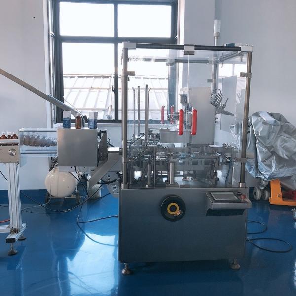 Buy cheap Pharmaceutical ZH-100 Blister Cartoning Machine 170mm Horizontal Packing Machine from wholesalers