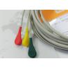 Buy cheap 6 Pin Ecg Patient Cable Hospital Accessories Products Excellent Compatibility from wholesalers