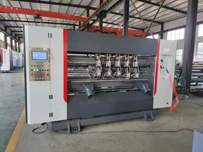 5500 KG Capacity Thin Blade Slitter Scorer Machine for Corrugated Industry