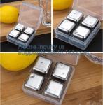 hot sale Strapping stainless steel metal whisky stone tubes for drinks, food