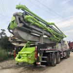 Renewed Beton Pump X Leg Scania Second Hand Truck Green Color 56M