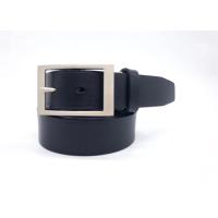 Buy cheap Classic Mens Casual Leather Belt With Single Prong Buckle Silver Color product