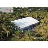 Buy cheap 30m Width Glass Wall Outdoor Tents For Events / Exhibition 1000 People Capacity from wholesalers