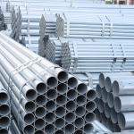 Q345B Galvanized Steel Pipe 1/2 Inch 3/8 Inch Zinc Coated 300g Surface For Oil