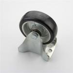 Conductive Iron Core Rubber Swivel Caster 120KG Anti Static Caster Wheels