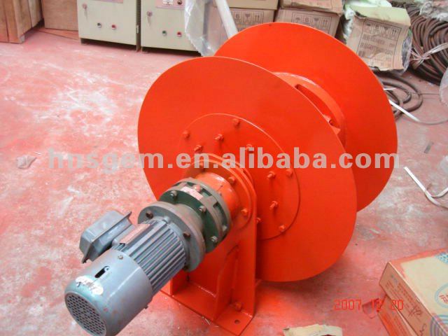 Electric Motor Cable Reel Drum