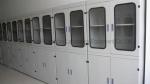 Full Steel Laboratory Glassware Storage Cabinets Electrostatic Spraying Surface
