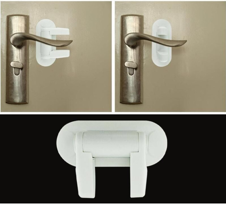 3M Adhesive Child Safety Door Locks , Child Proof Locks For Door Handles