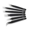 Buy cheap Antistatic ESD Stainless Steel Tweezers For Electronics Phone Repair from wholesalers