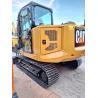 Buy cheap 2023 7.5ton mini excavator used CAT 307.5 crawler excavator digger for sales from wholesalers