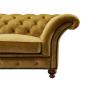 Buy cheap Vintage Yellow / Mustard Velvet Chesterfield Couch Sofa from wholesalers