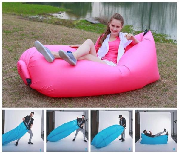 Buy cheap 2016 Portable Sofa Lazy Sofa Fast Inflatable Air Sleeping Bag Camping Bed Beach from wholesalers