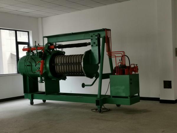 Buy cheap Chemicals Horizontal Plate Filter / Rotary Pressure Filter Carbon Steel Vessel from wholesalers